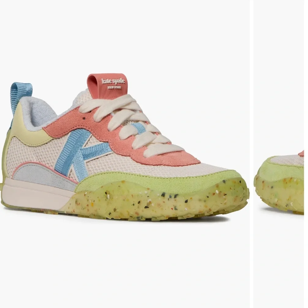 KATE SPADE K as in Kate Melonball blue Multi-Color cupcake sprinkle Sneakers
